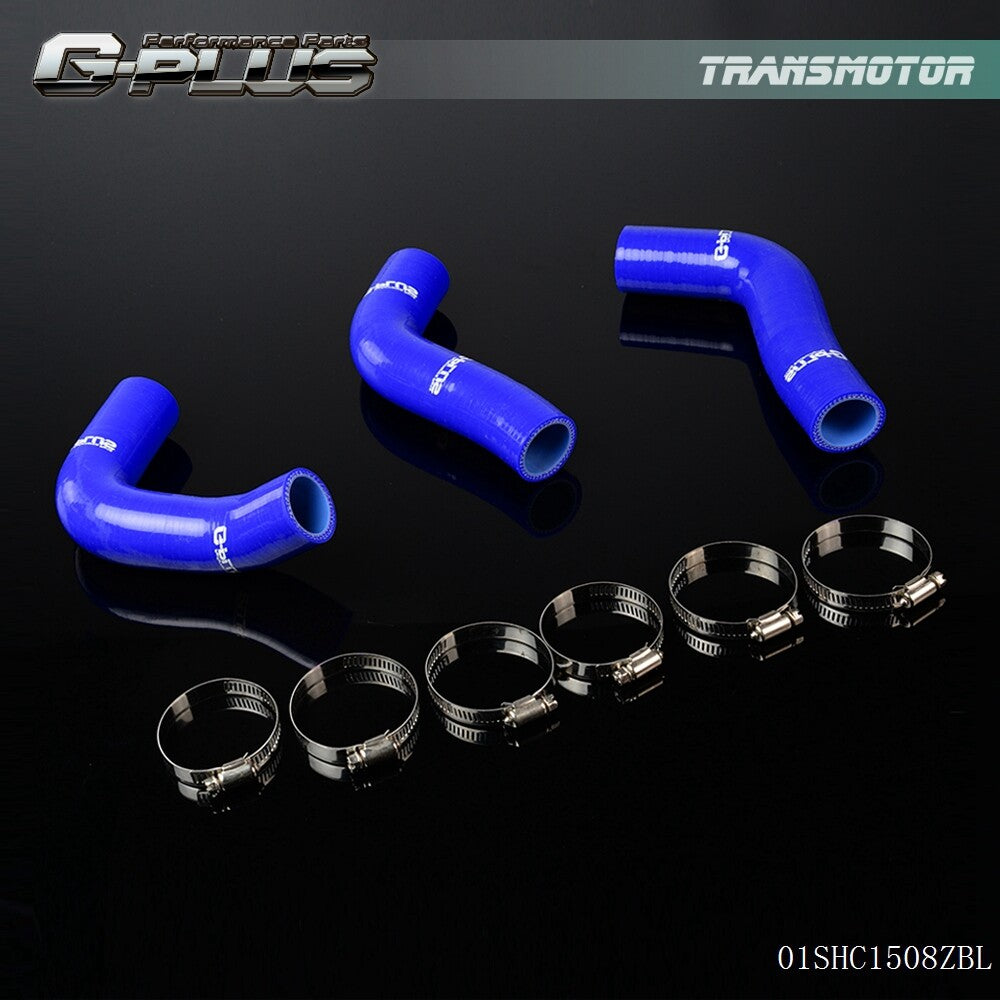 Suitable for 1994-1997 for Mazda Roadstar Miata MX5 1.8L NA8C 3-piece silicone radiator hose