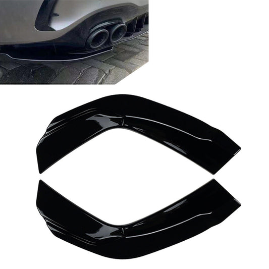 2pcs Rear Bumper Both Side Lip Molding Trims Fit for Mercedes-Benz A-Class W177