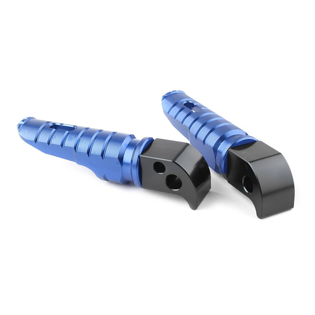 Motorcycle Rear Footpegs Pedal Pads for YAMAHA MT-10 MT-09 MT-07 YZF-R6 R1 Blue