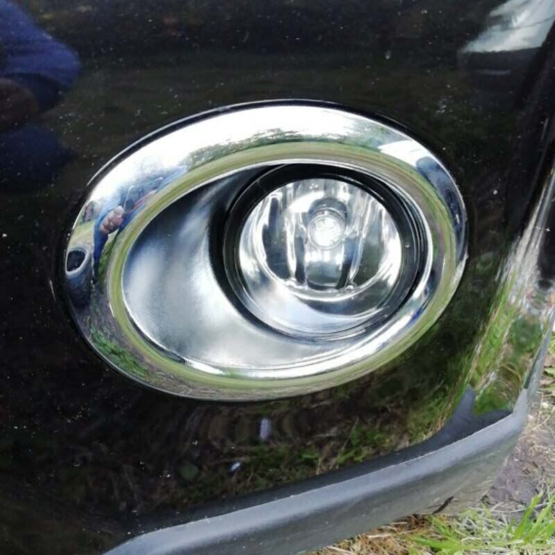 Chrome front fog light cover trim for NISSAN X-TRAIL T31 2011/2012 (2 pieces)