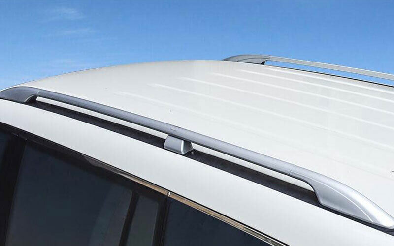for Nissan Armada Patrol 17-20 Cargo Rack Cross Bars Top Roof Silver Aluminum 2X
