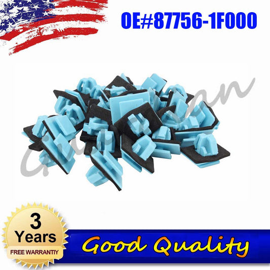 30 Rocker Panel Retainer Molding Clips 87756-1F000 for Kia Sportage for Hyundai
