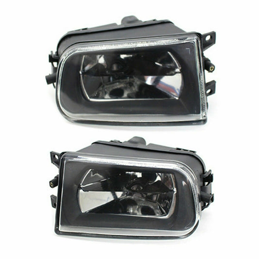 fit for BMW E39 528I 540I Z3 97-00 Front Bumper Fog Light Cover DRL DrivingLamp 2pcs