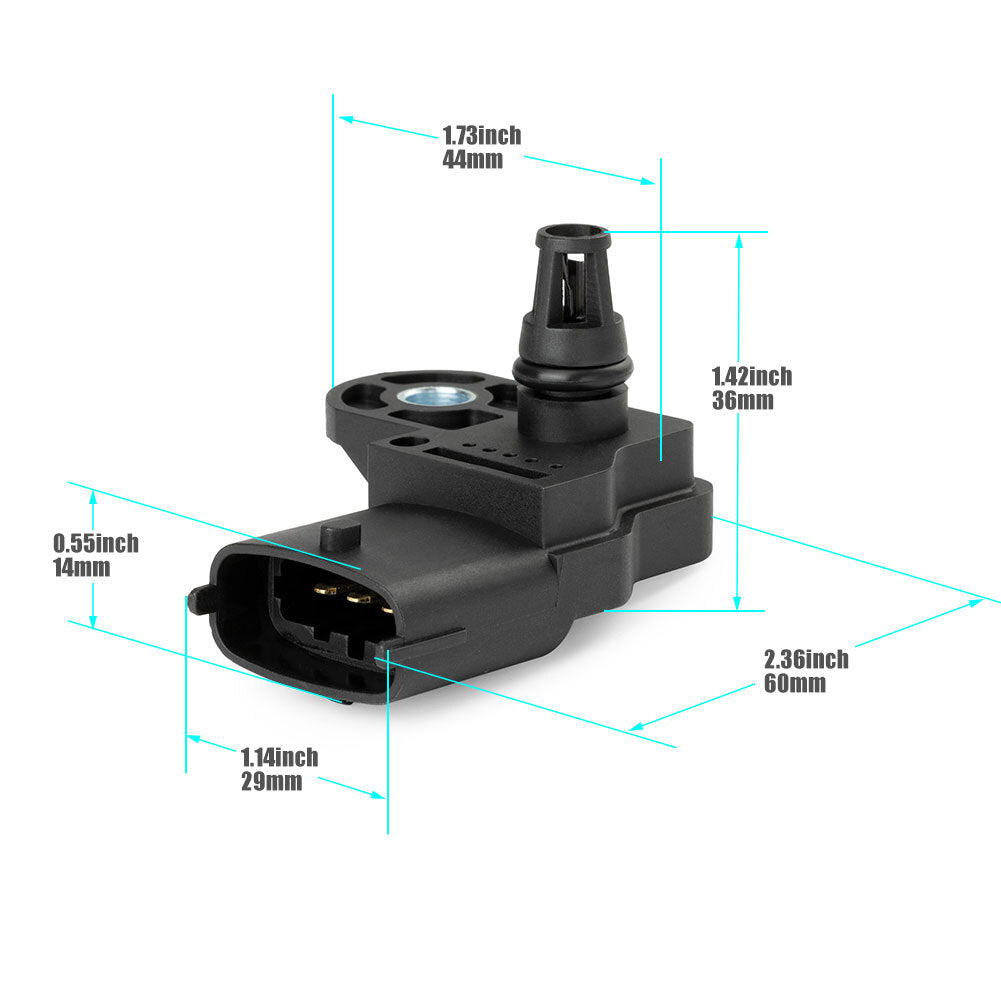 TMAP T-Map Sensor 0261230099 2410422 2411528 For PolarisRZR 570 800 900 1000 EFI