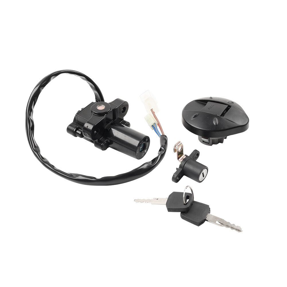 Ignition Switch Fuel Gas Cap for Seat Lock Key for Yamaha XT660R XT660X 04-2011/14