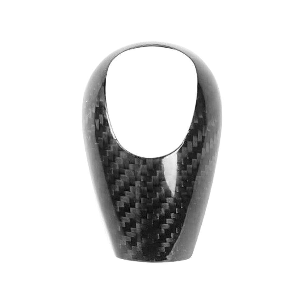 Gear Shift Knob Cover Trim Decor Carbon Fiber for Bmw M Series M3 M5 M6 Black