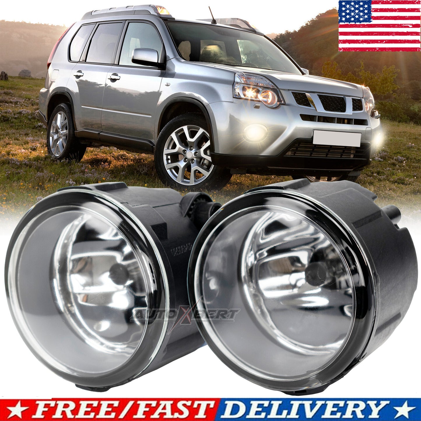 2x Bumper Fog Light for Infiniti M37/M56/Q70 2011-2015 2012 2013 for Nissan Versa ??