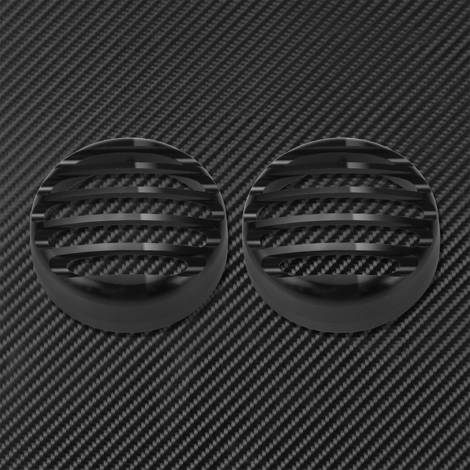 Motorcycle Black Rear Turn Signal Grill Bezel Cover Fit For Sportster 2016-up