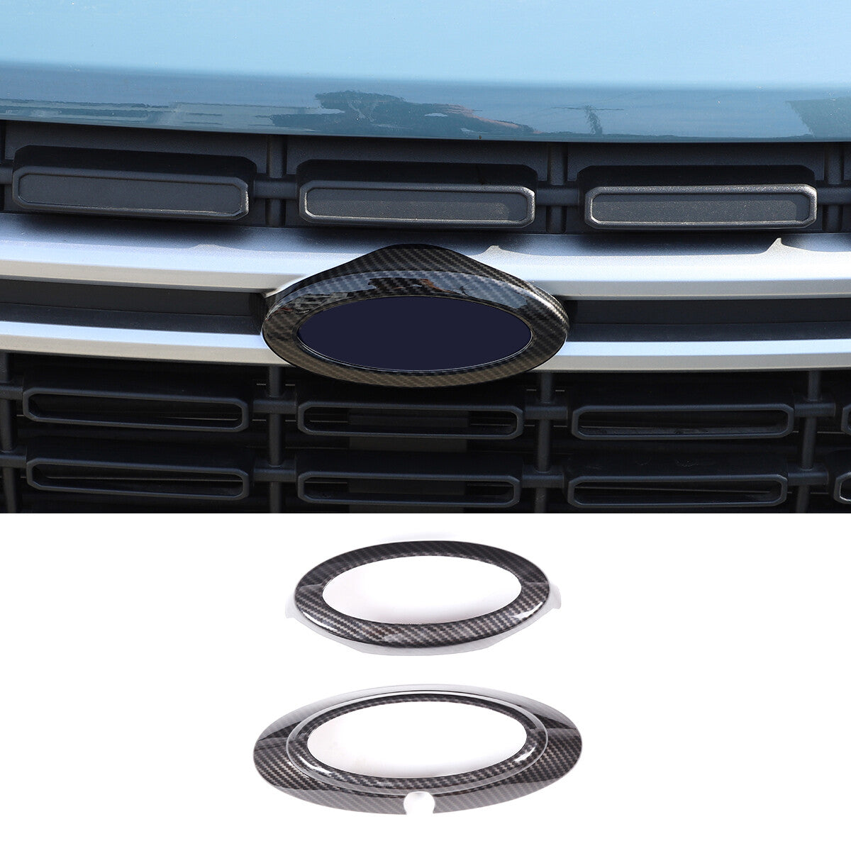 Carbon fiber interior door handle frame cover trim for Toyota 86/ for Subaru BRZ 2022