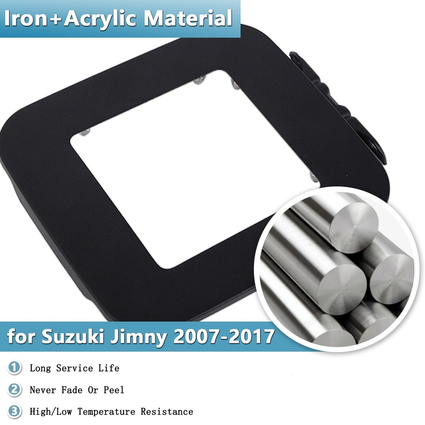 Fuel Filler Tank Cap Cover Door Oil Gas Tank Trim for Suzuki for Jimny 2007-2017