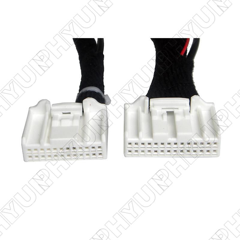 28 Pins + 24 Pins Camera Adapter cable for Toyota for Land Cruiser Prado Prius 1Set