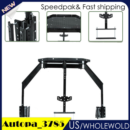 Trailer Tray Compatible with Outdoor Storage for Frame Cargo Carrier Generator