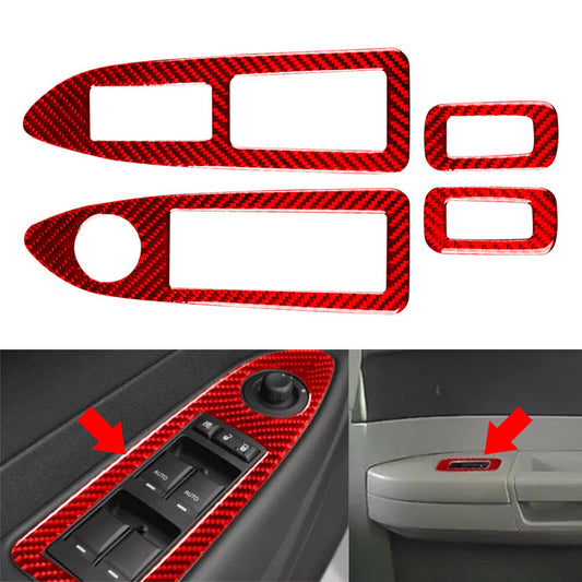 Window Lift Switch Button Panel Cover Trim for Chrysler 300 2008-2010 2008