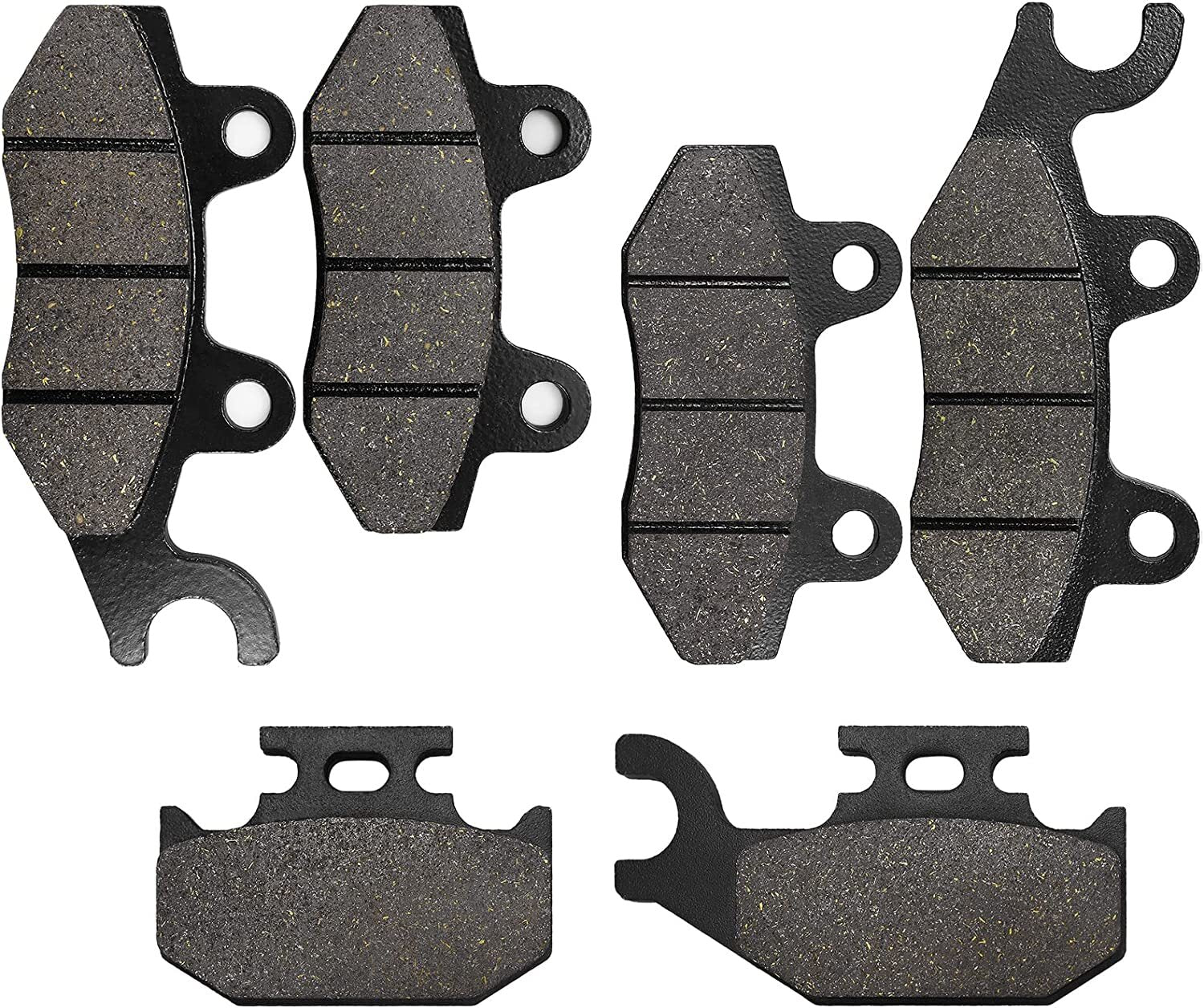 Brake Pads Front Rear for Yamaha Rhino 660 YXR660 4x4 700 700R YFM700