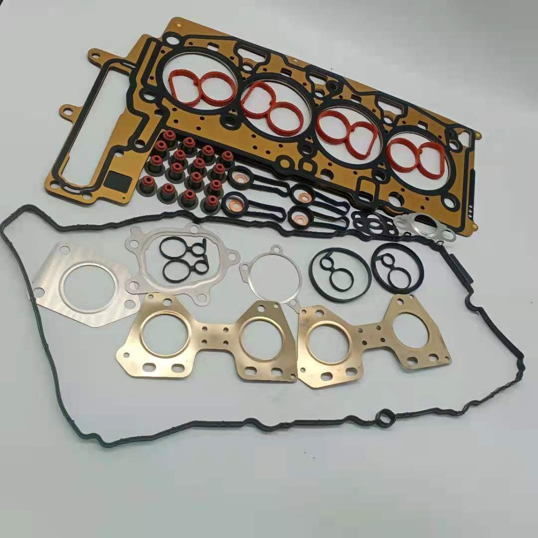 Engine valve cover repair kit, cylinder head gasket and oil seal for BMW N47 2.0D