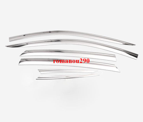 for Lexus RX350 450h 2016-2020 Chrome Window Visor Vent Shades Sun Rain Guards