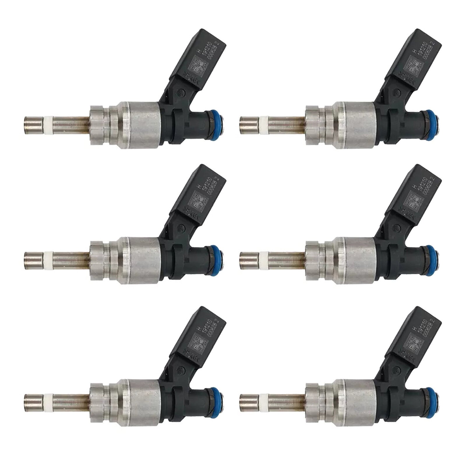 6PCS Fuel Injector 079906036C FJ1041 06E906036F for Audi A6 3.2L 3.1L 2.8L 10-11