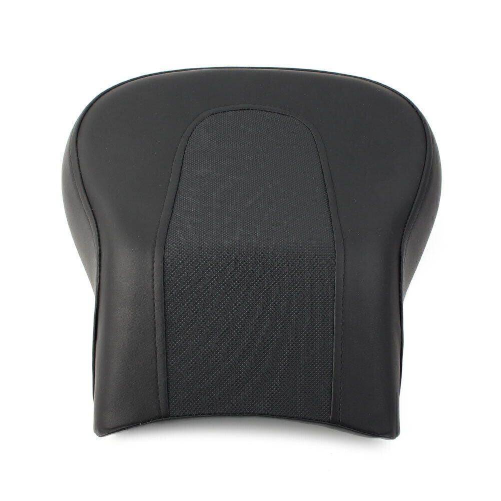Rear Passenger for Seat Pillion Black for Harley Davidson FLSTF FatBoy 2008-2014