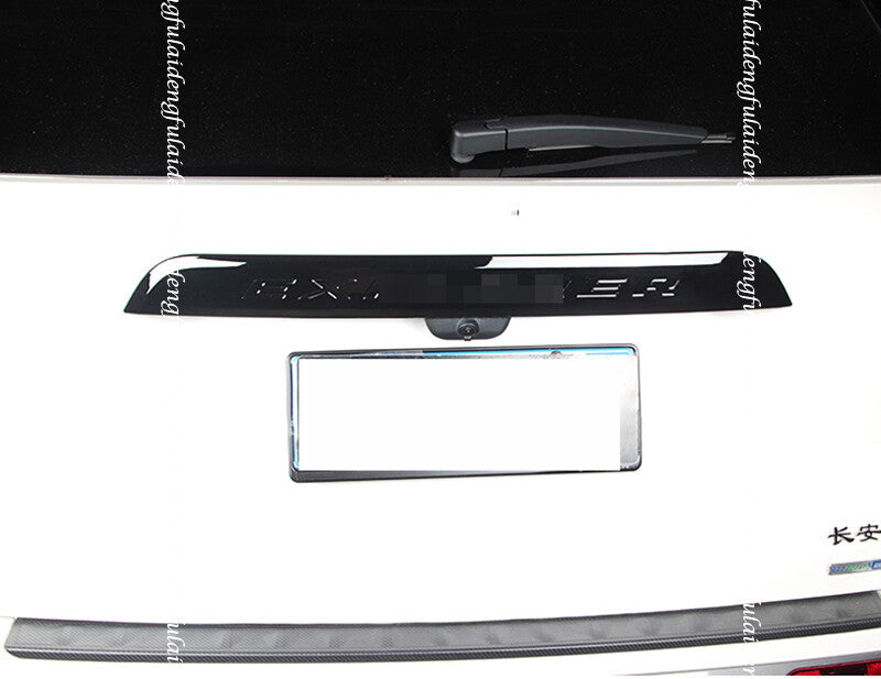 for Ford Explorer 2020-2022 piano black Tail Rear Trunk Lids Moulding Cover Trim