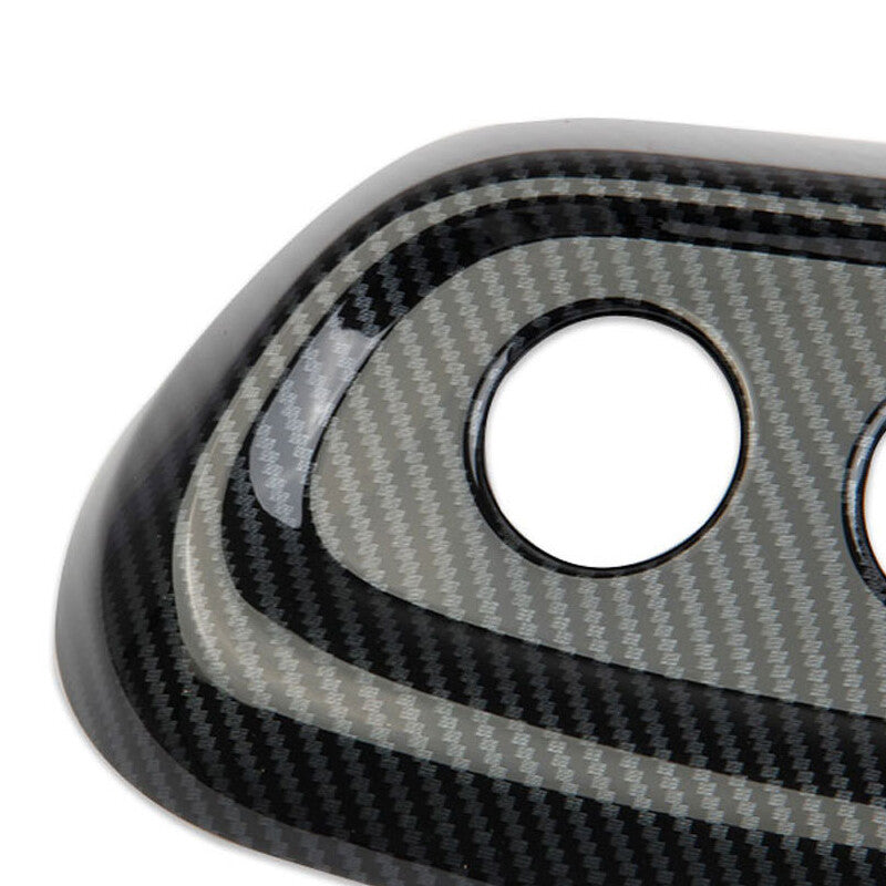 for Dodge Durango 2014-2021 Rear Roof A/C Outlet Vent Cover Trim Carbon Fiber