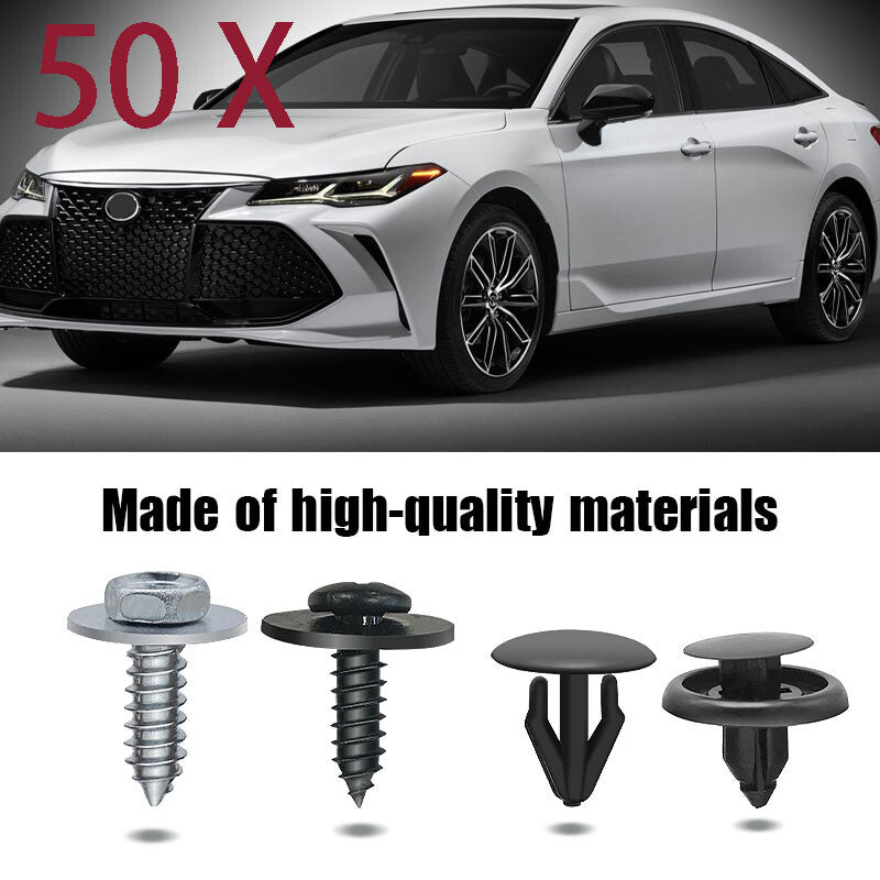 50X Under Engine Cover Clips Underbody Mudguard Shield Screw for Toyota for Lexus US