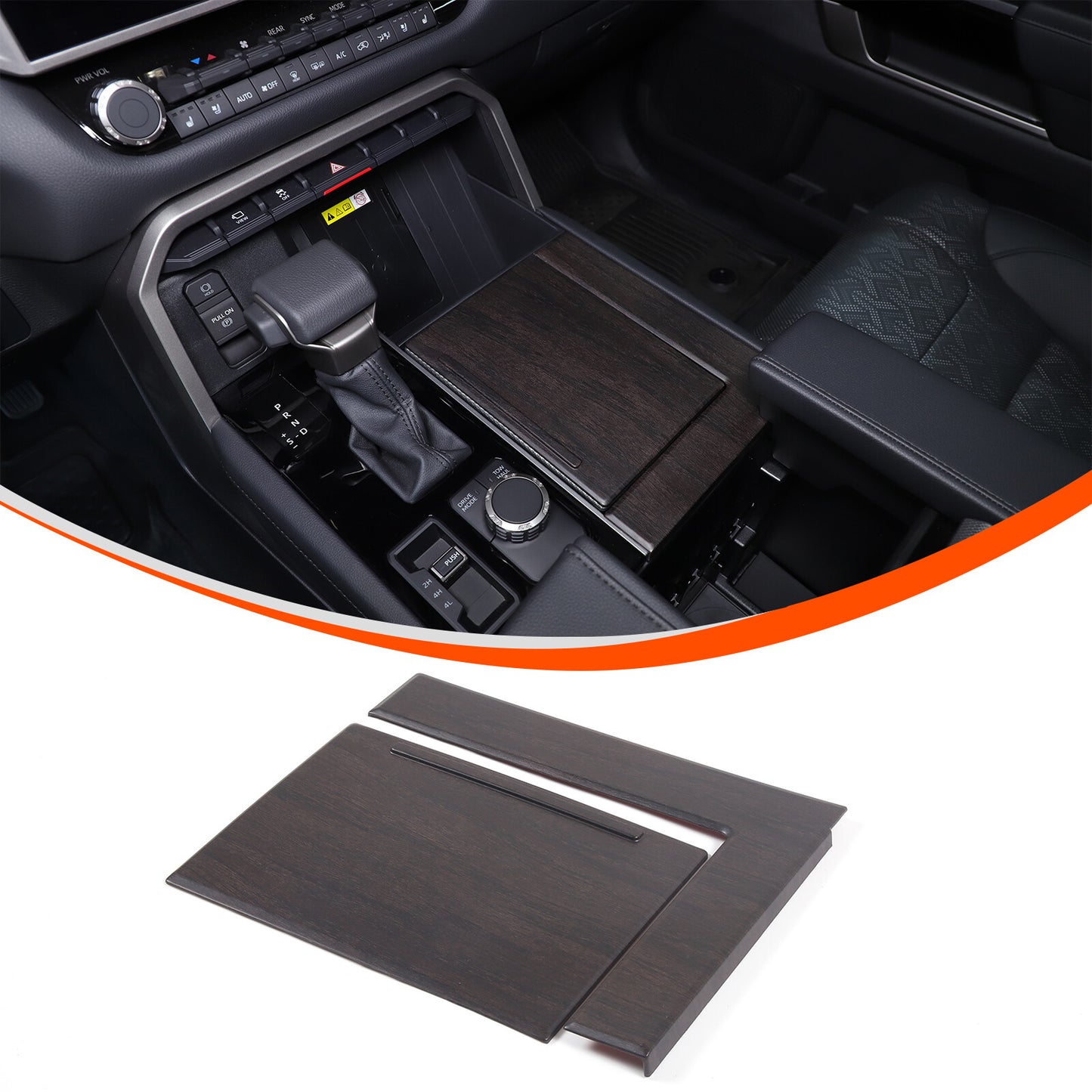 Red alloy handbrake lever cover for Toyota FJ Cruiser 2007 - 2021