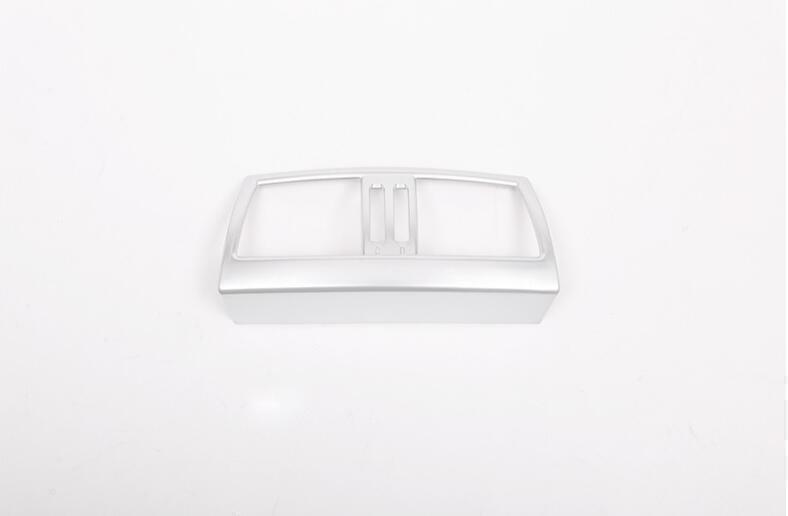for BMW X5 X6 E70 E71 2008-2013 Rear Air Outlet Vent 1PCS ABS Silver Cover Trim