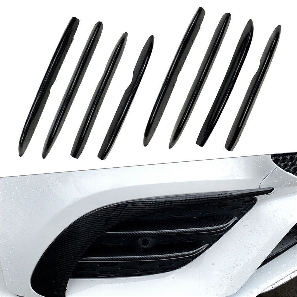 Carbon fiber Front Fog Light Decor Cover Trim Fit for Mercedes-Benz CLA C118 2020+