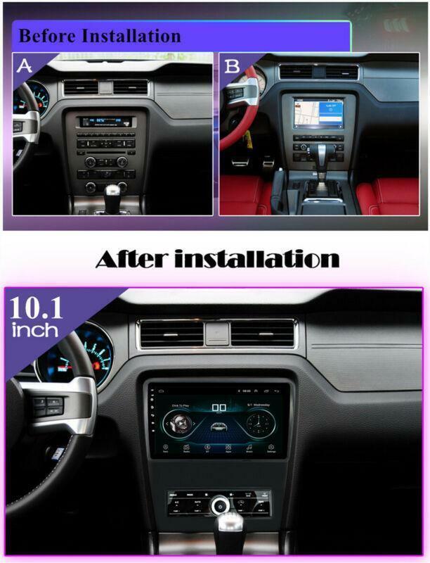 32GB BT-Stereo Radio NAVIGATION 10.1 Android 10.1 Fit For 2010-2014 for FORD for Mustang