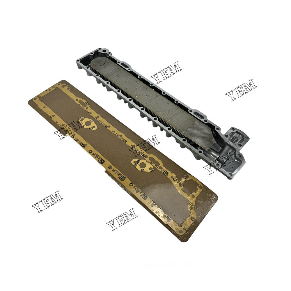 6BG1 oil cooler core cover for Isuzu Engine Rebuild Kit Aftermarket Parts