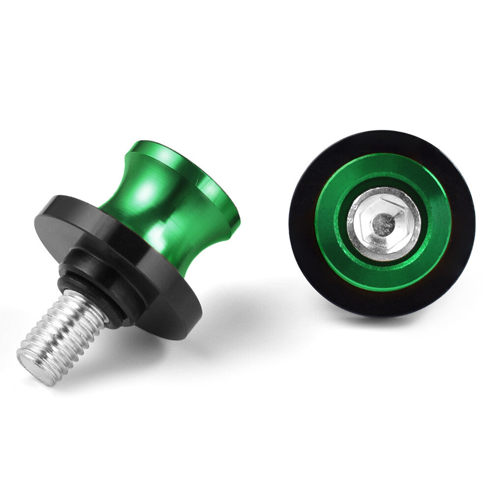 Schwingenspulen Slider Stand Schraube 8MM f¨¹r for HONDA CBR 600 900 1000RR Paar Gr¨¹n