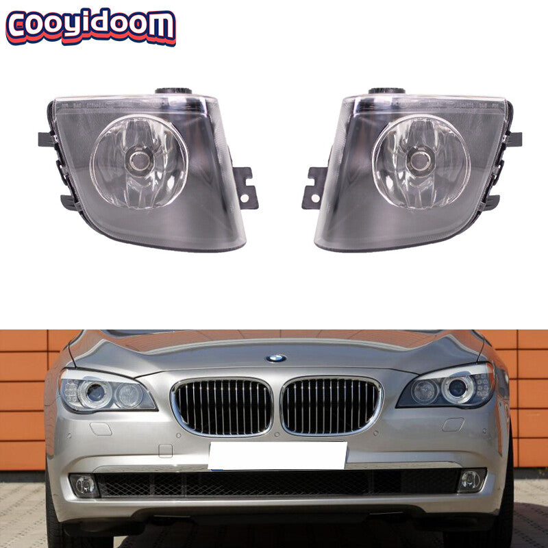 For 2008-2012 for BMW F01 F02 730i 740i 750i Pair LED Front Fog Light Fog Lamp DRL