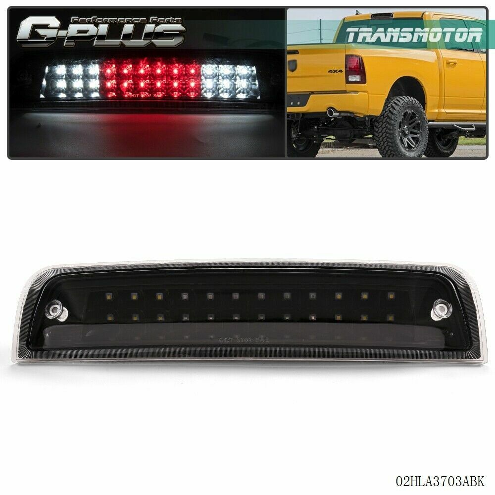 LED Third Brake Light (Black) Suitable for 2009-2017 for Dodge for Ram 1500 2500 3500