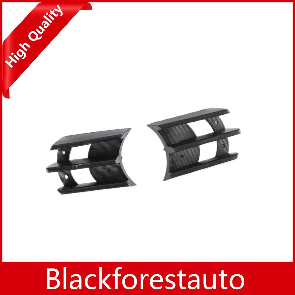 2Pcs Front Bumper Grille Fog Light Cover for Mitsubishi for Pajero Montero Sport L+R