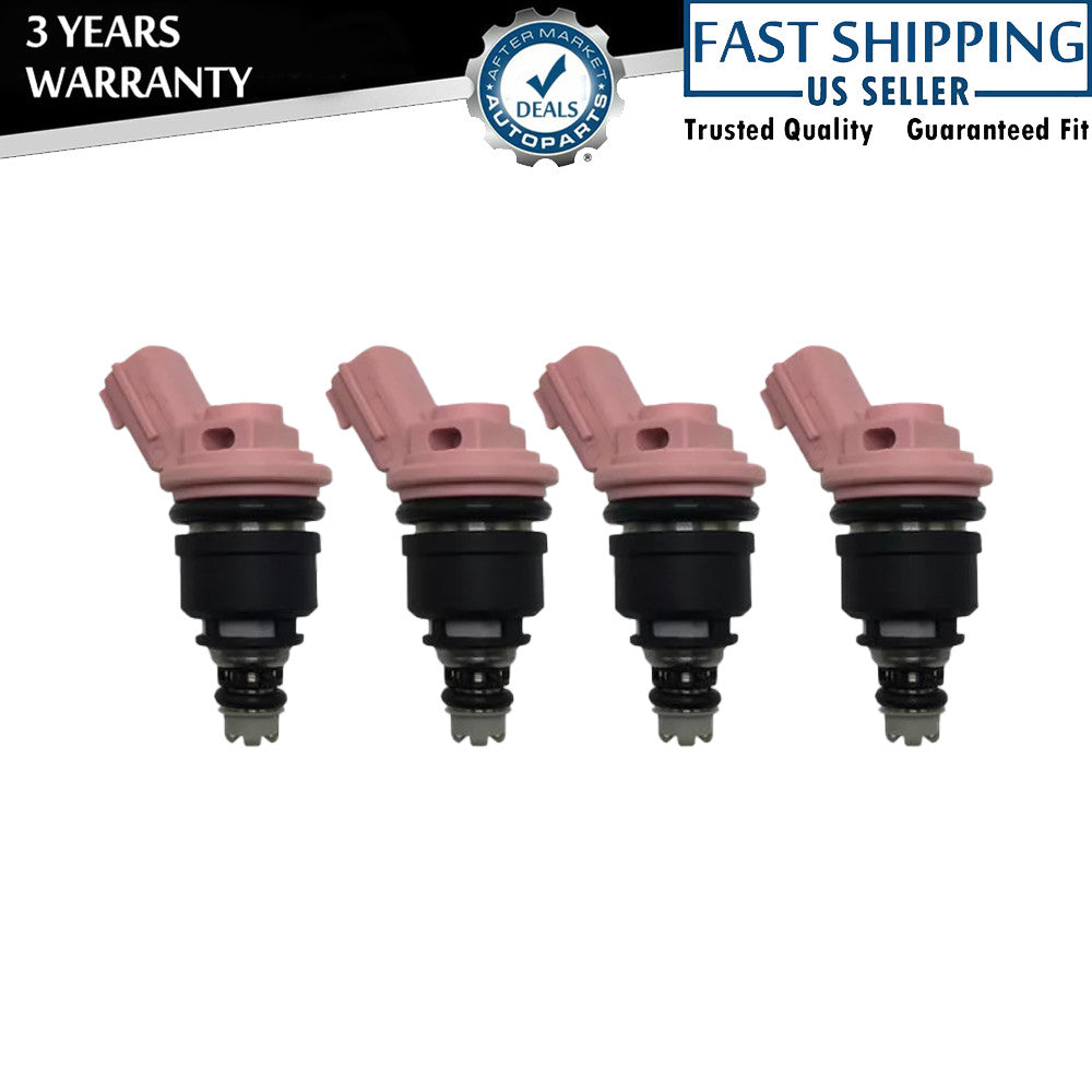 4x Fuel Injectors For 1991-1999 for Nissan Sentra 1.6L 16600-57Y00 16600-7E001