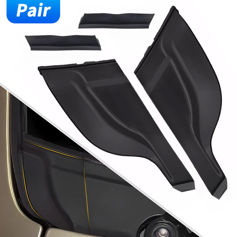 2X FRONT LEFT  RIGHT FENDER TO COWL HOOD SIDE SEAL FITS 2010-2015 for TOYOTA PRIUS