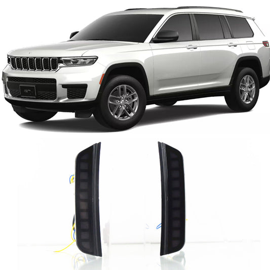 Suitable for 2022-2024 for Jeep Grand Cherokee L Daytime Running Light Side LED Light Kit (2-piece set)