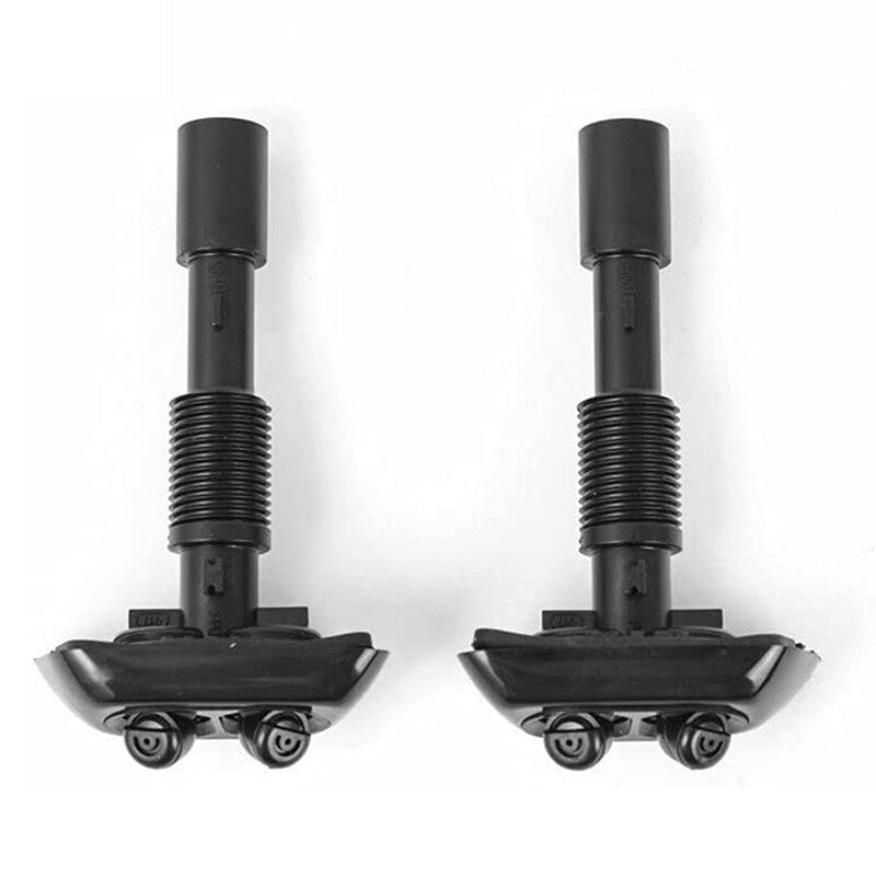 1 pair of new left and right black headlight washer nozzles suitable for 740iL 750iL for BMW E38