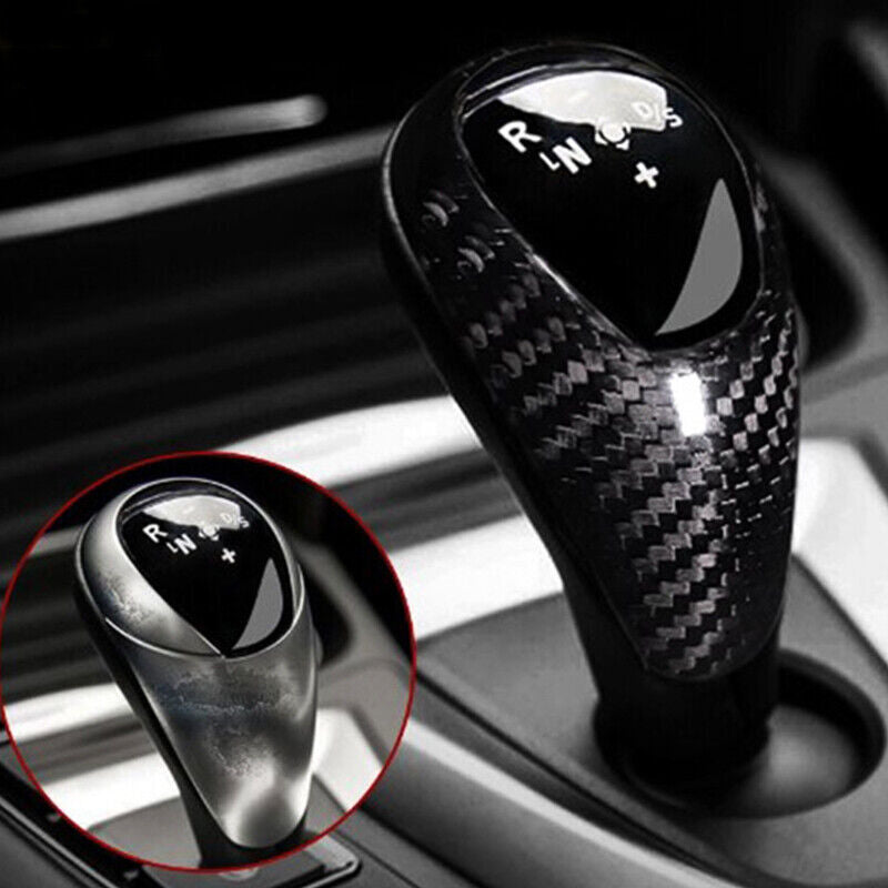 Real Carbon Fiber Gear Shift Knob Cover Trim for BMW M2 F87 M3 F80 M4 M5F10 X5M