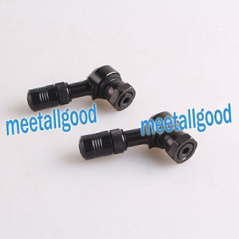 for Honda for Yamaha for Kawasaki for BMW Black Pair Universal 83 Degree Valve Stems