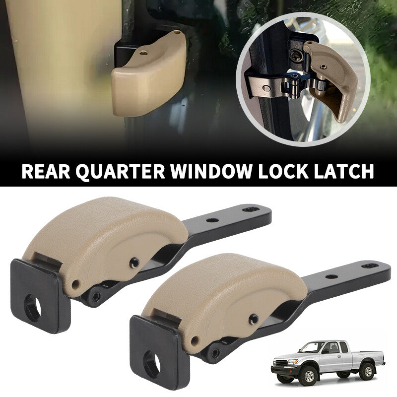 2Pcs Rear Quatar Window Latch Lock Left Right for Toyota Tacoma Hilux 1997-2014