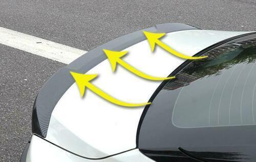 for Nissan Sentra 2020-2023 Rear Tail Trunk Spoiler Wing Lip Carbon Fiber ABS 1x