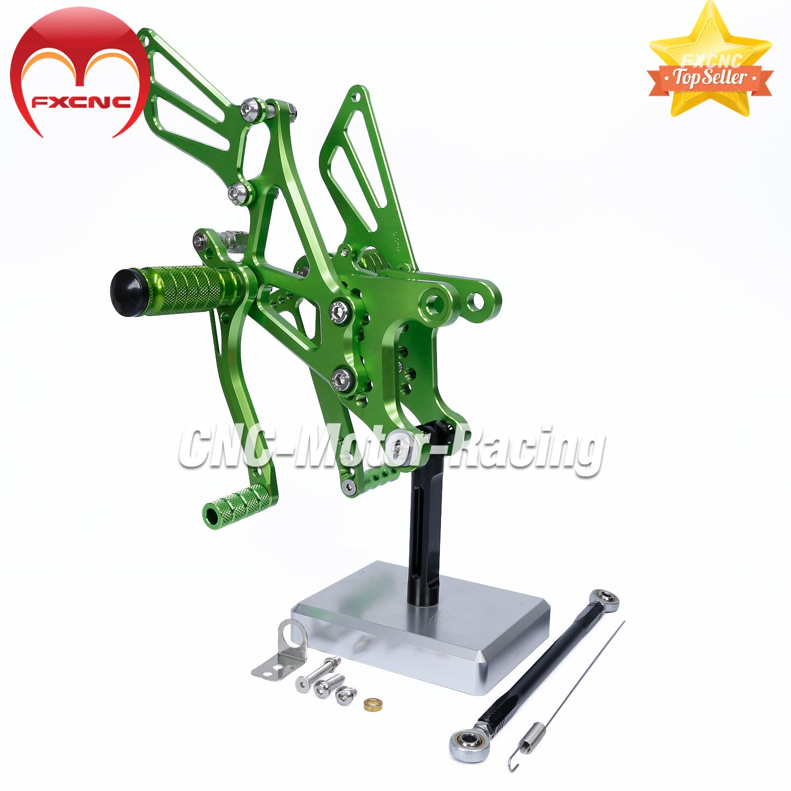 Adjustable CNC gear foot pedal suitable for Kawasaki ZX6R and ZX636 (2005-2008)