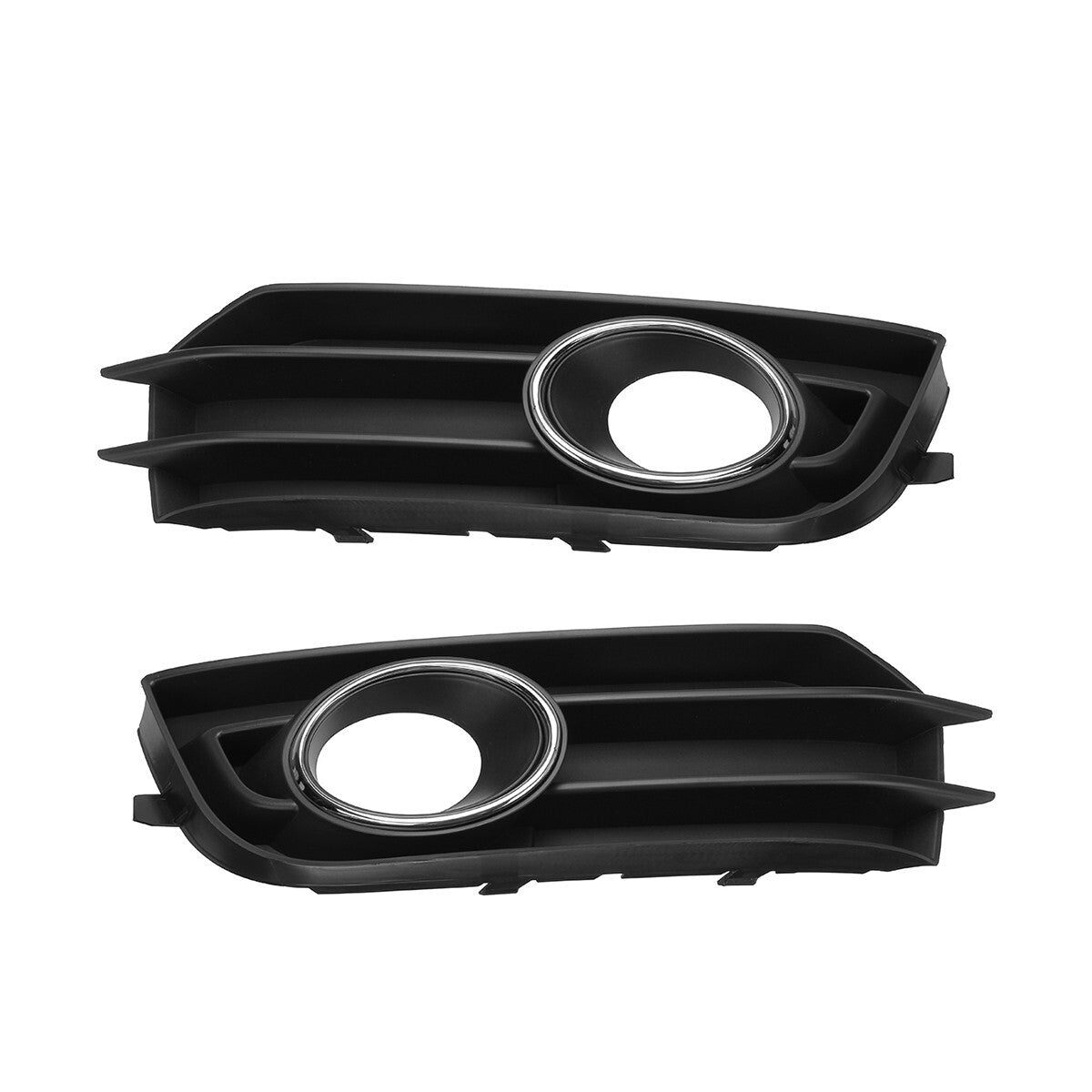 2-piece front bumper grille, fog lights, grille caps, and vents for 2010-14 for Audi A1 8X mesh.