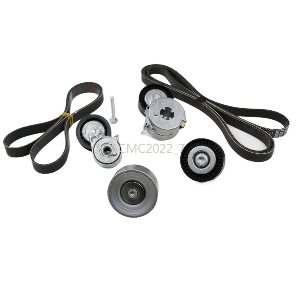 6PCS Belt Drive for AUDI Q7 for VW Touareg for Porsche 3.0T 06E903133AG 6PK2475 7PK1270