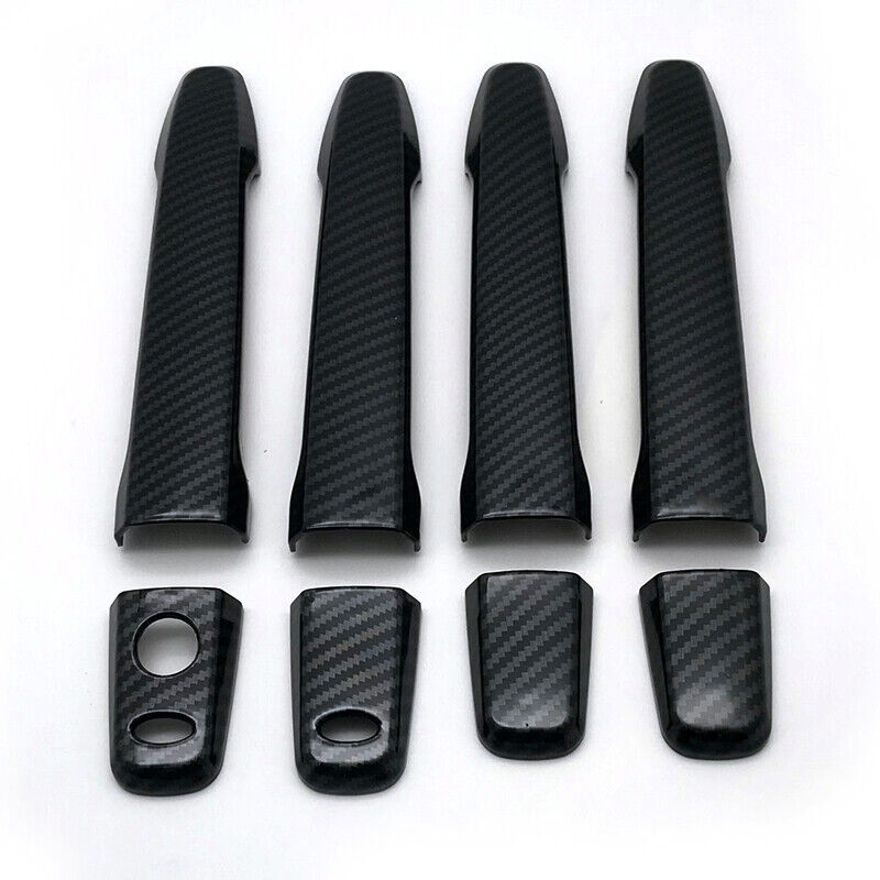 8pcs Car Door Handle Cover Trim for Mitsubishi Outlander Sport ASX RVR 2013-2020