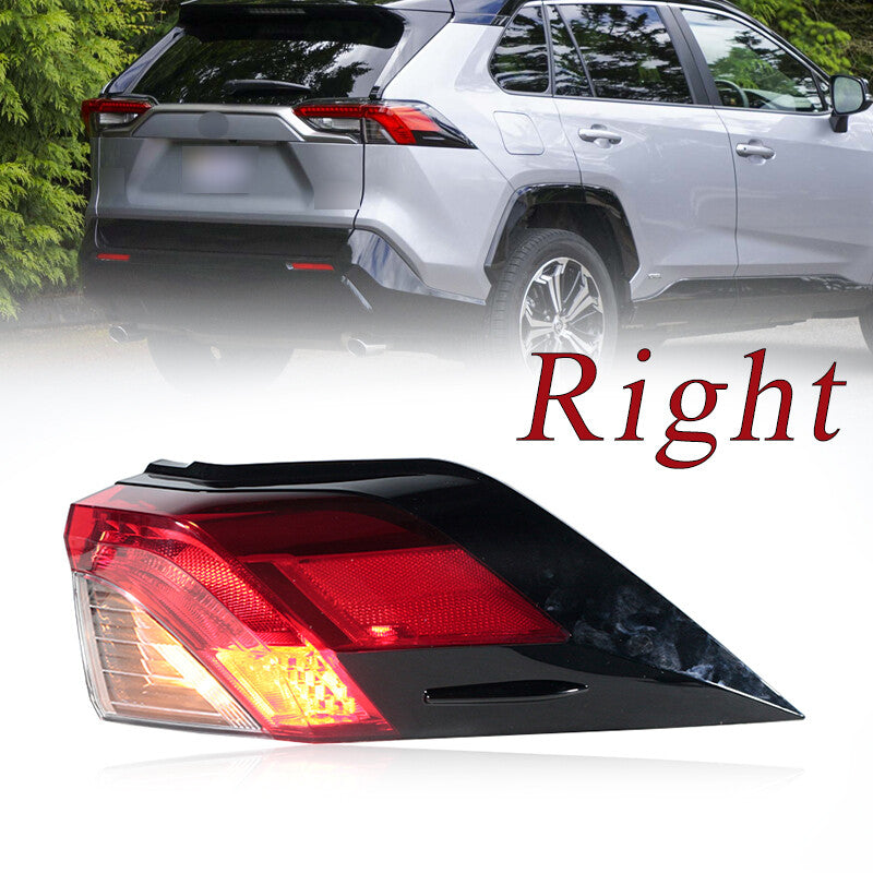 Right for Toyota RAV-4 RAV4 2019-21 US Versione Car Side Rear TailLight Assembly