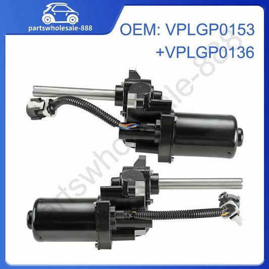 A pair of power running board motors on the left side suitable for Land Rover for Range Rover