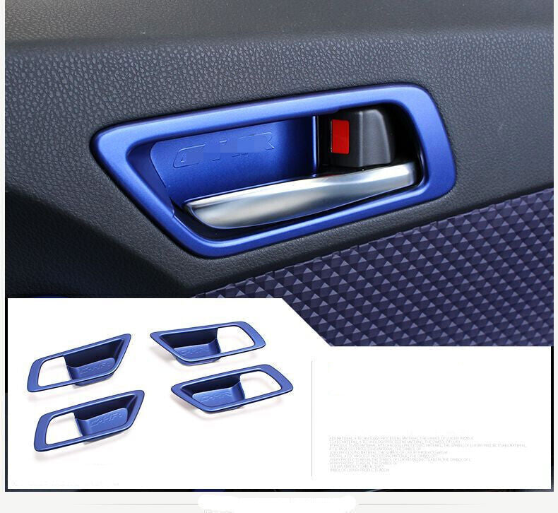 22X Blue Interior Decor Cover Trim Accessories Kit for Toyota C-HR CHR 2018-2022