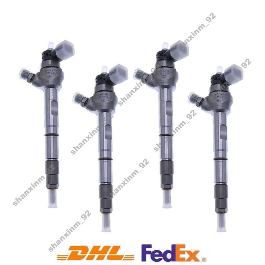 4X Fuel Injector for VW for Audi 2.0 TDI 0445110369 03L130277J 03L130277Q